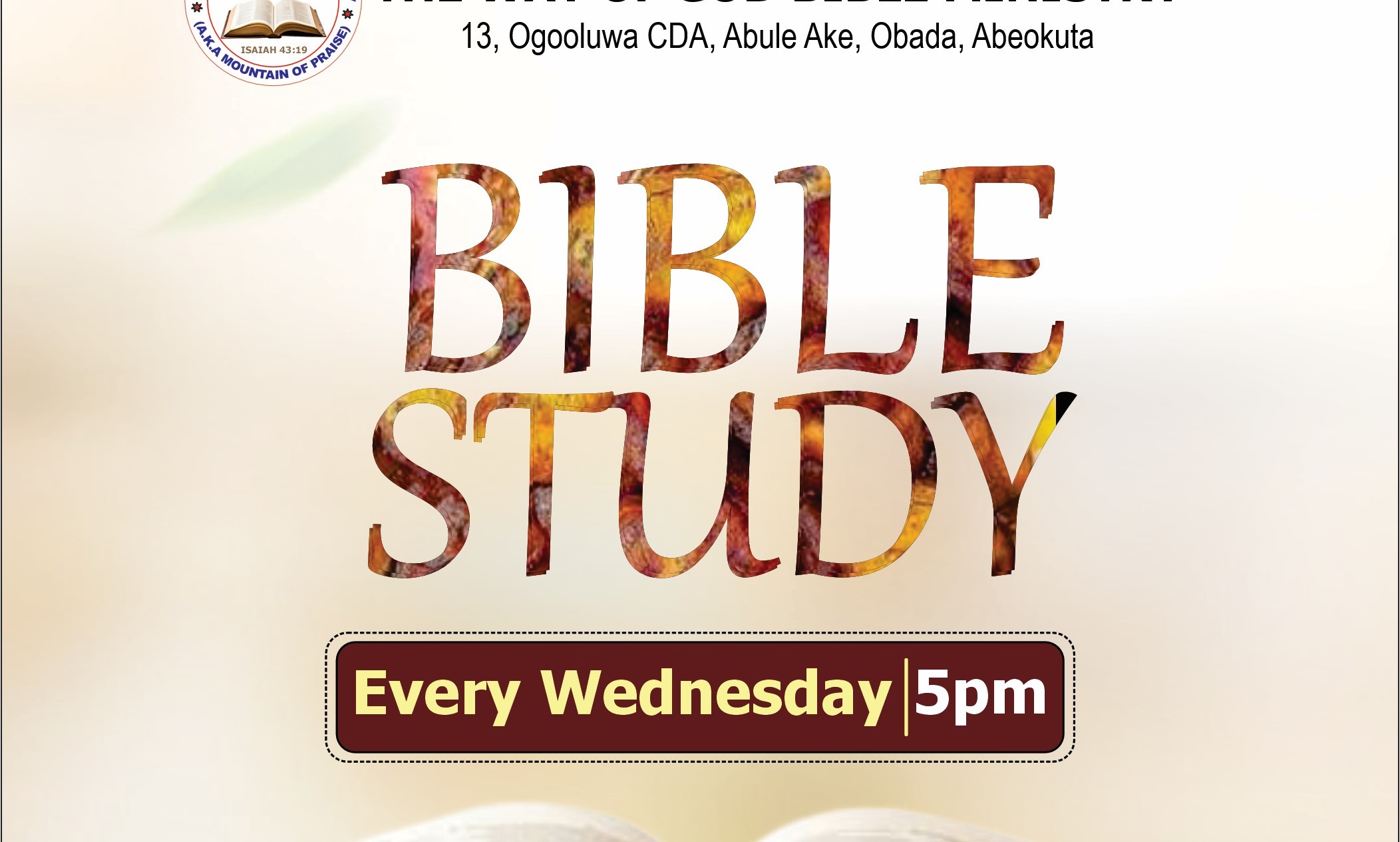 Midweek Bible Study